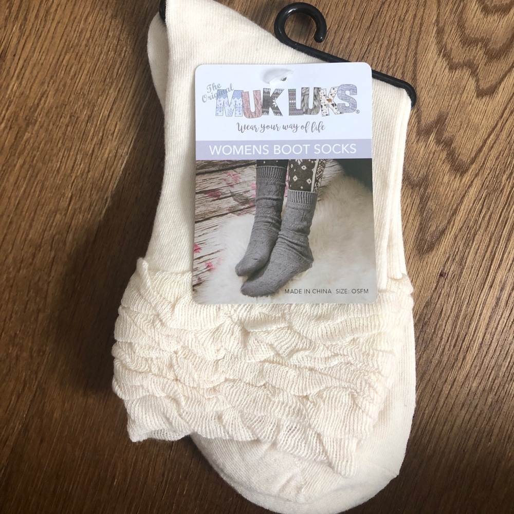 Boot Socks with Ruffles - Picture 4 of 5